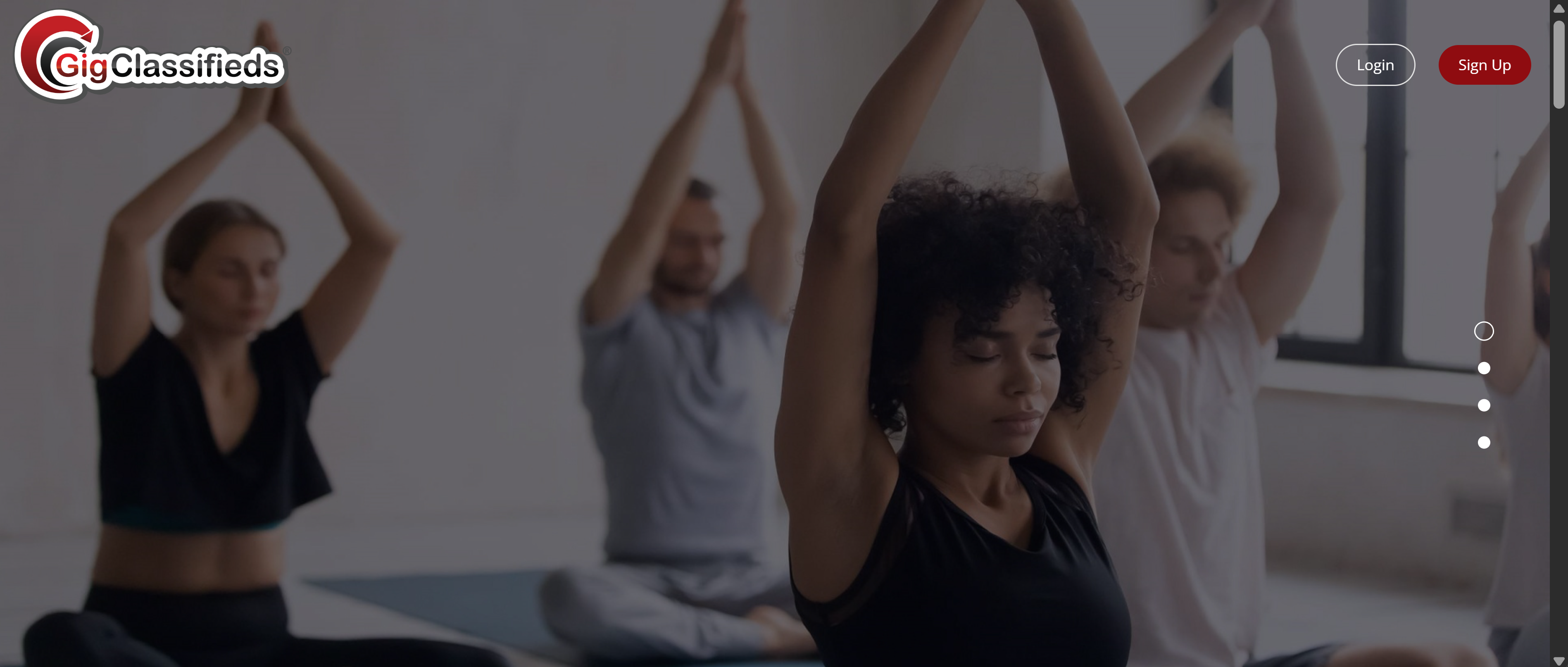 GigClassifieds.com preview